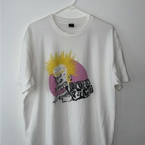 Rare Machine Gun Kelly MGK Drunk Face Graphic T Shirt